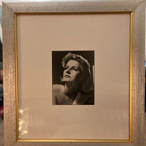 Greta Garbo Actress Film Golden Age 1920's Professionally Matted Photograph